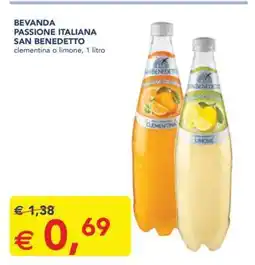 Esselunga BEVANDA PASSIONE ITALIANA SAN BENEDETTO offerta