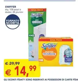 Esselunga Swiffer offerta