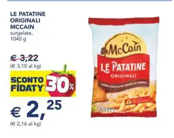 Esselunga LE PATATINE ORIGINALI MCCAIN offerta