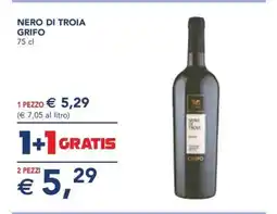 Esselunga Nero di Troia Grifo offerta