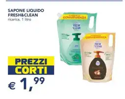 Esselunga Sapone Liquido Fresh & Clean offerta