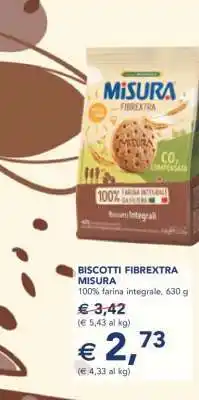 Esselunga BISCOTTI FIBREXTRA MISURA offerta