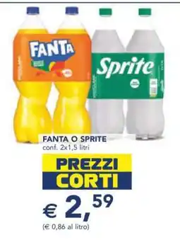 Esselunga Fanta o Sprite offerta