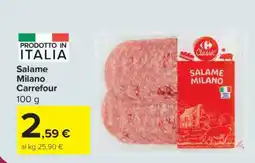 Carrefour Salame Milano Carrefour offerta