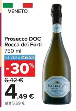 Carrefour Prosecco DOC Rocca dei Forti offerta