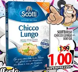 Il Genio Supermercato Scotti chicco lungo scotti riso chicco lungo offerta