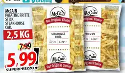 Il Genio Supermercato Mccain patatine fritte stick steakhouse cad. offerta
