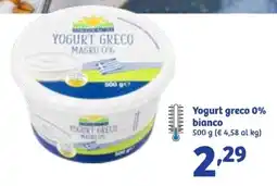 In'S Mercato Yogurt greco 0% bianco offerta