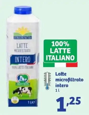 In'S Mercato Latte microfiltrato intero offerta