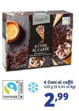 In'S Mercato 6 Coni al caffè offerta