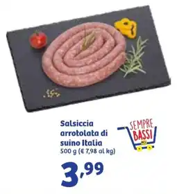In'S Mercato Salsiccia arrotolata di suino Italia offerta
