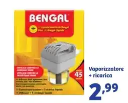 In'S Mercato BENGAL Vaporizzatore + ricarica offerta