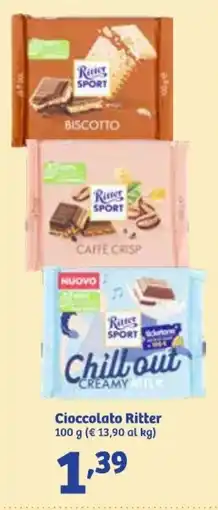 In'S Mercato Cioccolato Ritter offerta