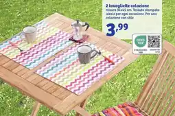 In'S Mercato 2 tovagliette colazione offerta