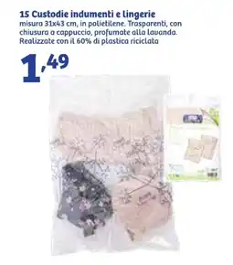 In'S Mercato 15 Custodie indumenti e lingerie offerta