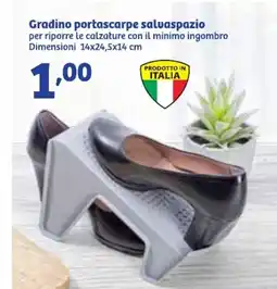 In'S Mercato Gradino portascarpe salvaspazio offerta