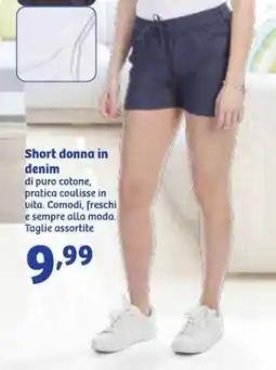 In'S Mercato Short donna in denim offerta