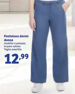 In'S Mercato Pantalone denim donna offerta