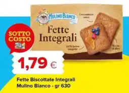Tigre Fette Biscottate Integrali Mulino Bianco offerta