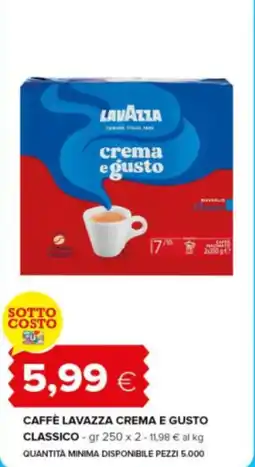 Tigre Caffè lavazza crema e gusto classico offerta