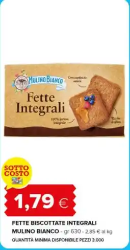 Tigre Fette biscottate integrali MULINO BIANCO offerta
