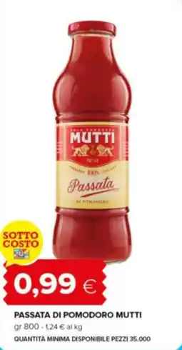 Tigre Passata di pomodoro MUTTI offerta