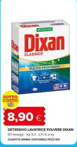 Tigre Detersivo lavatrice polvere DIXAN offerta