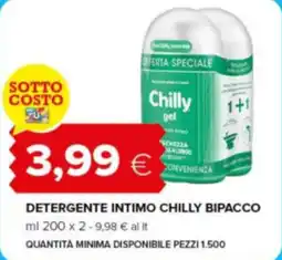 Tigre Detergente intimo chilly bipacco offerta