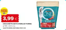 Tigre Crocchette gatto sterilcat PURINA offerta
