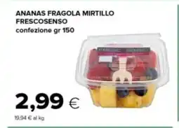 Tigre Ananas fragola mirtillo frescosenso offerta