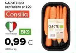 Tigre Consilia carote bio offerta