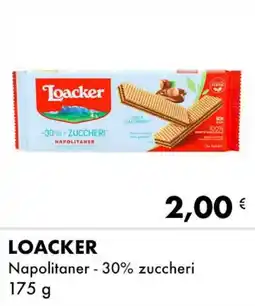 Iper Tosano LOACKER Napolitaner -30% zuccheri offerta