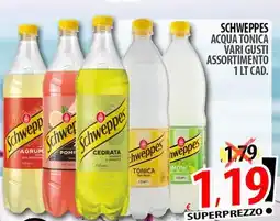 Il Genio Supermercato Schweppes acqua tonica vari gusti assortimento offerta