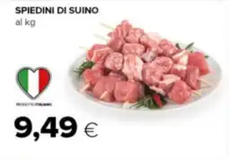 Tigre Spiedini di suino offerta