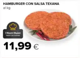 Tigre Hamburger con salsa texana offerta