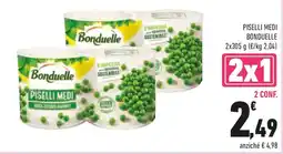 Conad Piselli medi BONDUELLE offerta