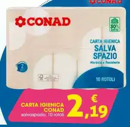 Conad Carta igienica CONAD offerta