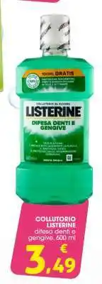 Conad Collutorio Listerine offerta