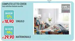 Famila COMPLETO LETTO COVERI SINGOLO offerta