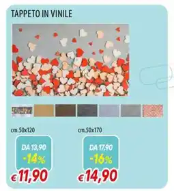 Famila TAPPETO IN VINILE cm.50x120 offerta