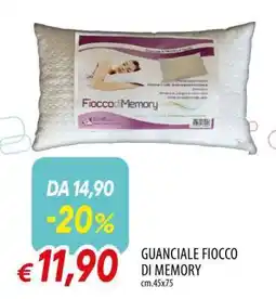 Famila GUANCIALE FIOCCO DI MEMORY offerta