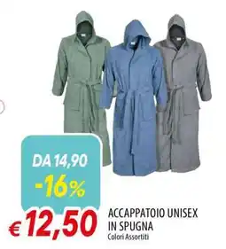 Famila Accappatoio Unisex in Spugna offerta
