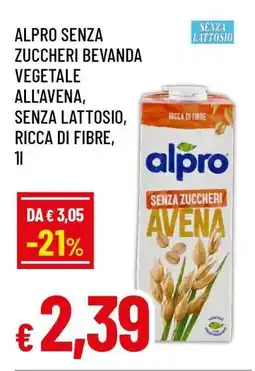 Famila ALPRO SENZA ZUCCHERI BEVANDA VEGETALE ALL'AVENA offerta