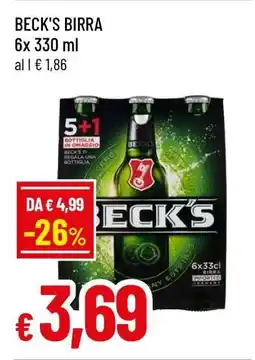 Famila Beck's - Birra offerta