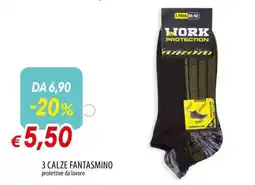 Famila 3 CALZE FANTASMINO offerta
