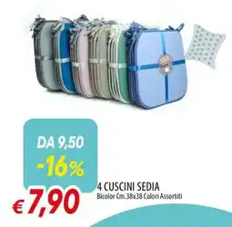 Famila 4 CUSCINI SEDIA offerta