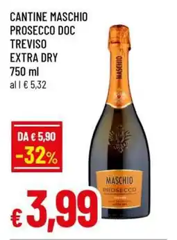 Famila CANTINE MASCHIO PROSECCO DOC TREVISO EXTRA DRY offerta