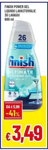 Famila FINISH POWER GEL offerta
