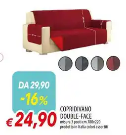 Famila COPRIDIVANO DOUBLE-FACE offerta