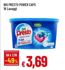 Famila BIO PRESTO POWER CAPS offerta